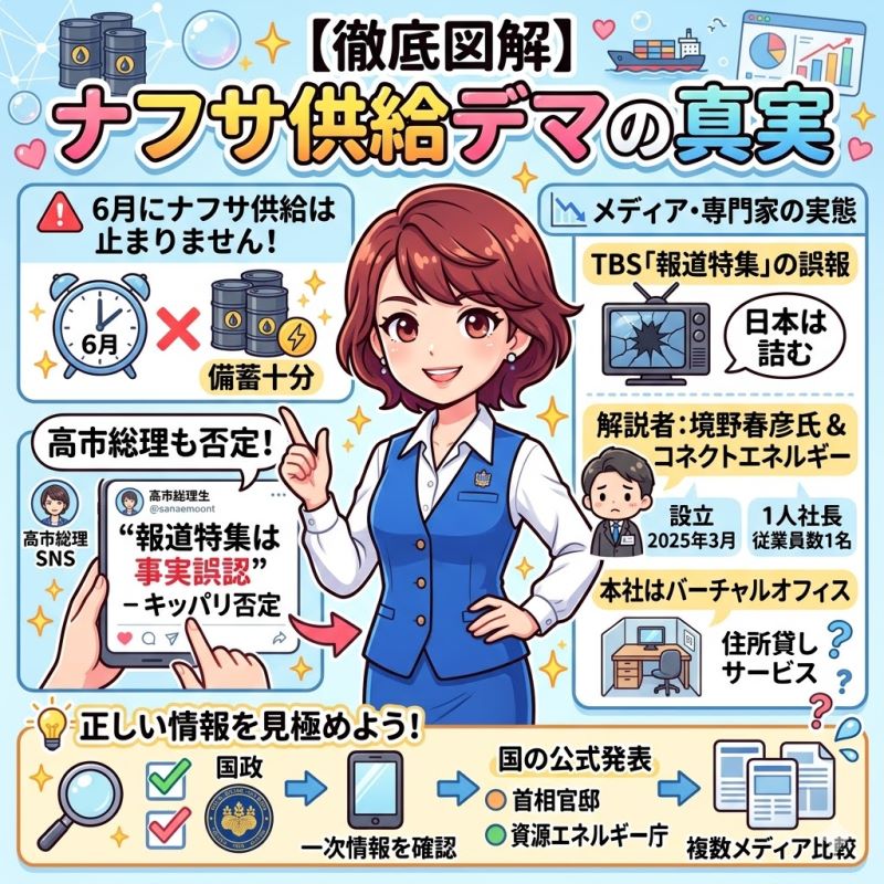 【ナフサ供給デマ】のよくある質問(FAQ)