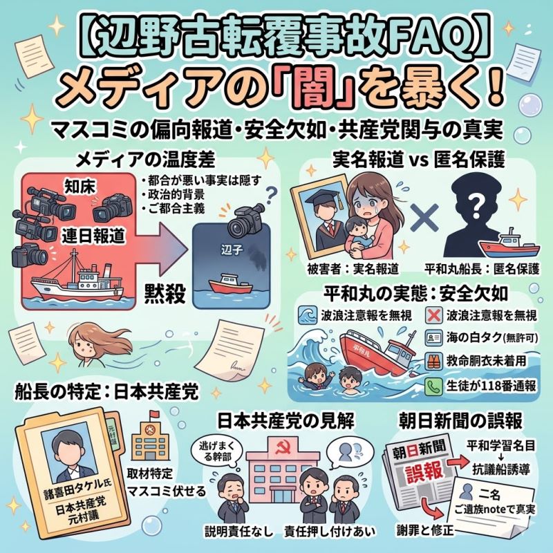 【辺野古沖転覆事故】のよくある質問（FAQ）