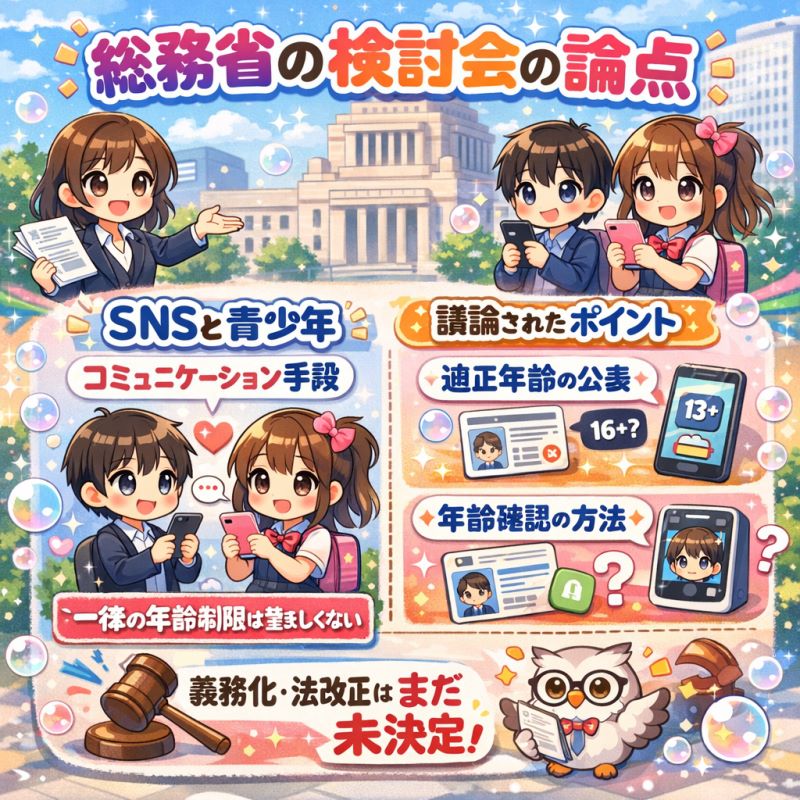 総務省の検討会で何が議論されたのか？