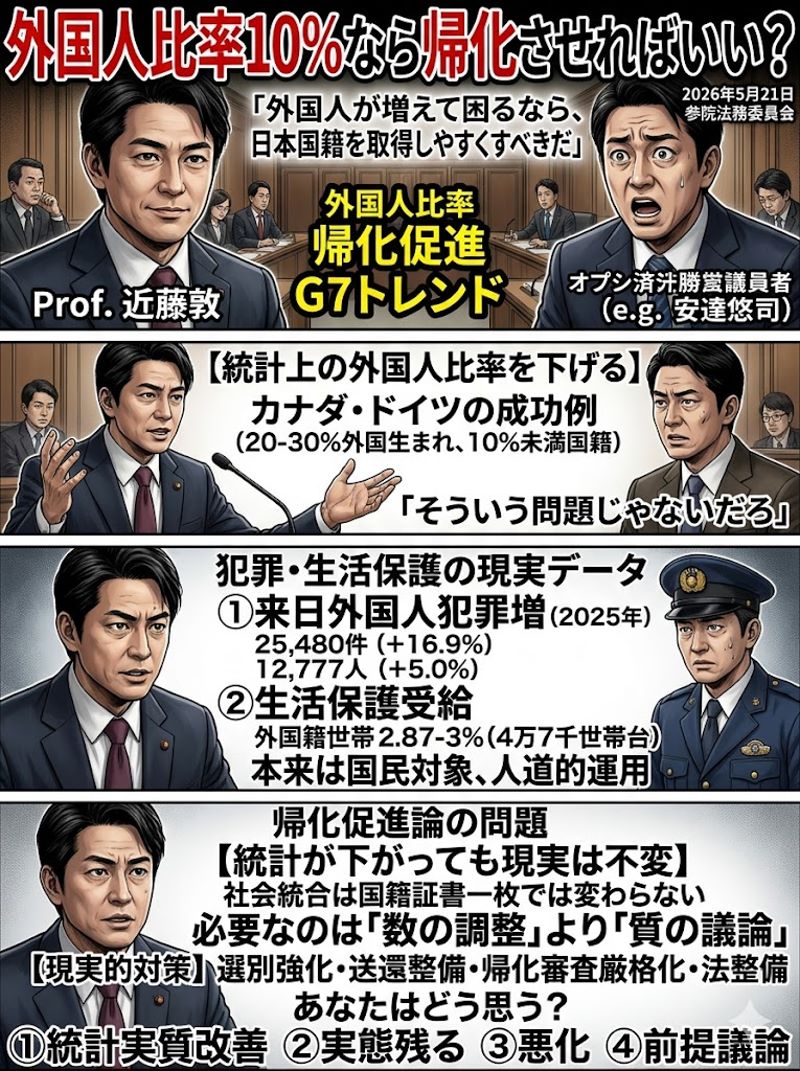 不法移民が止まらない不良外国人比率・統計の読み方と現実問題を検証する