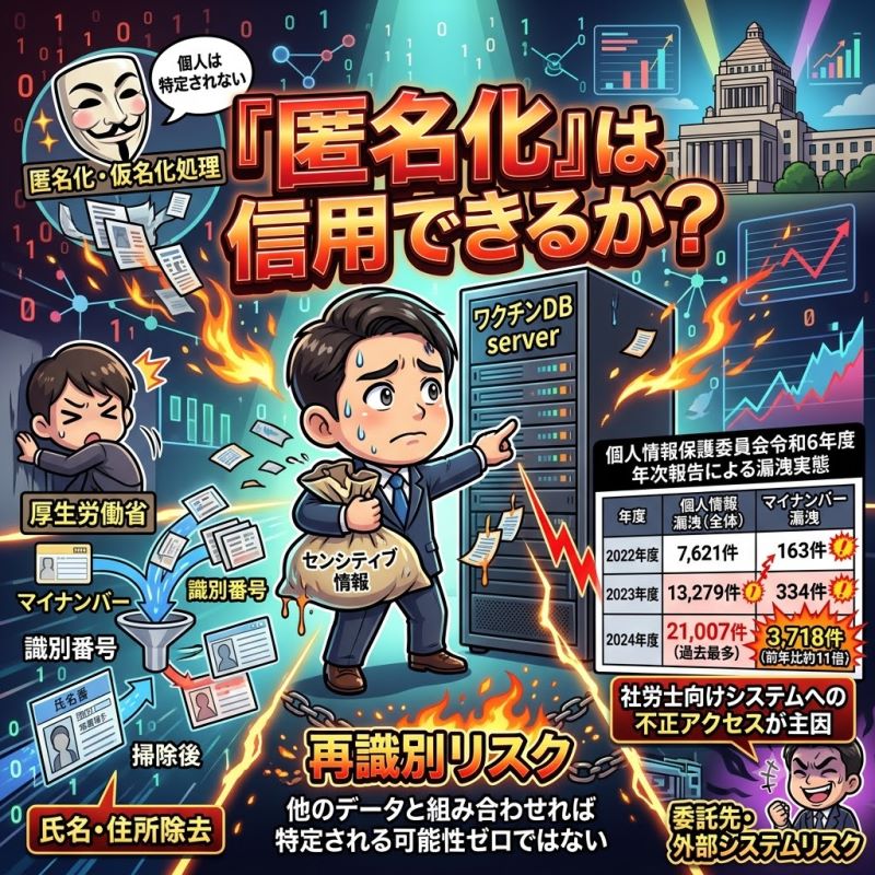 匿名化はどこまで信用できるか——漏洩の実態が示すもの