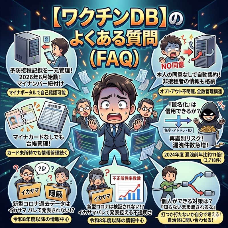 【ワクチンDB】のよくある質問（FAQ）