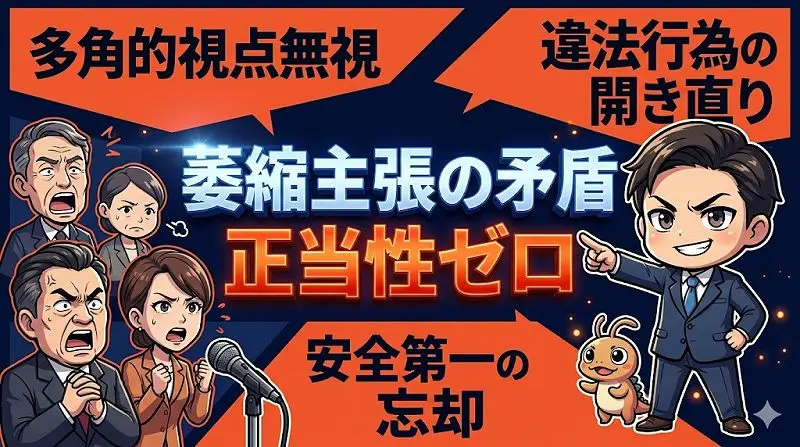 「現場の先生が萎縮する！」主張は、正当性ゼロに近い件