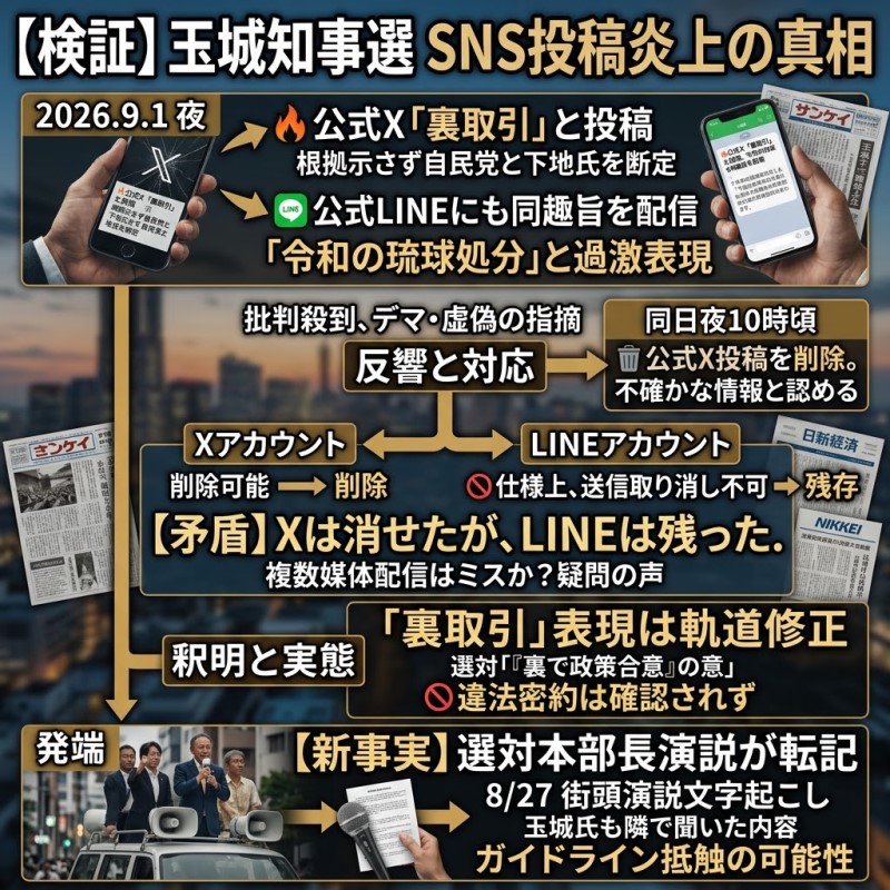 【玉城デニー沖縄県知事選SNS炎上】のよくある質問（FAQ）