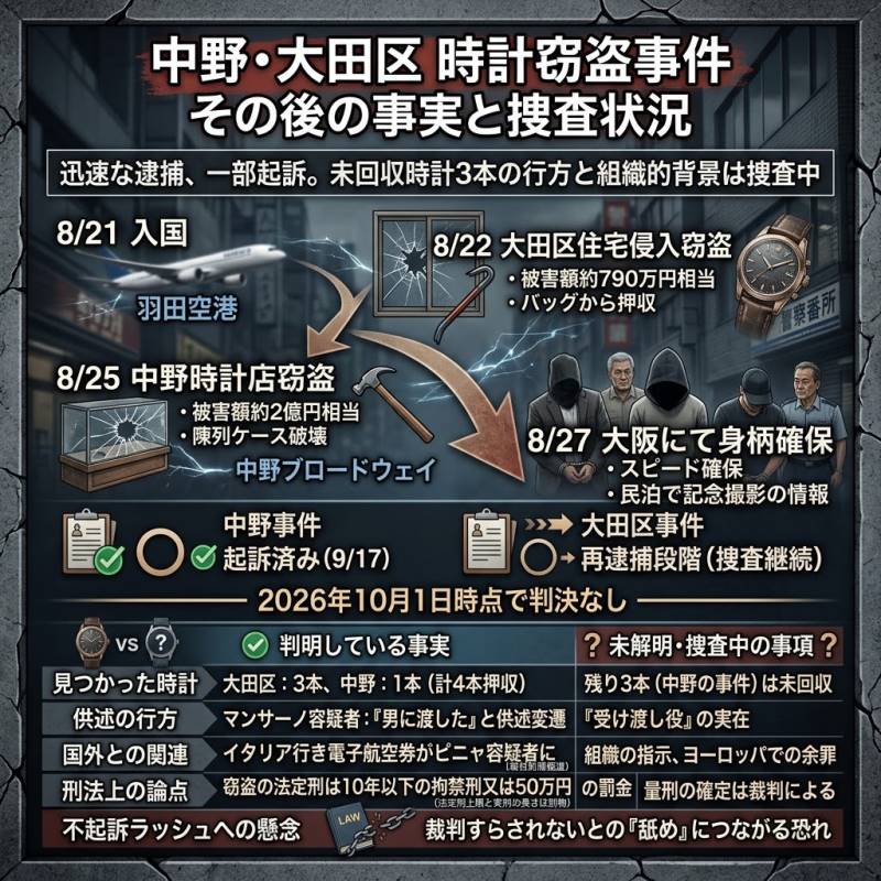 その後どうなったか、分かっていることと分かっていないこと