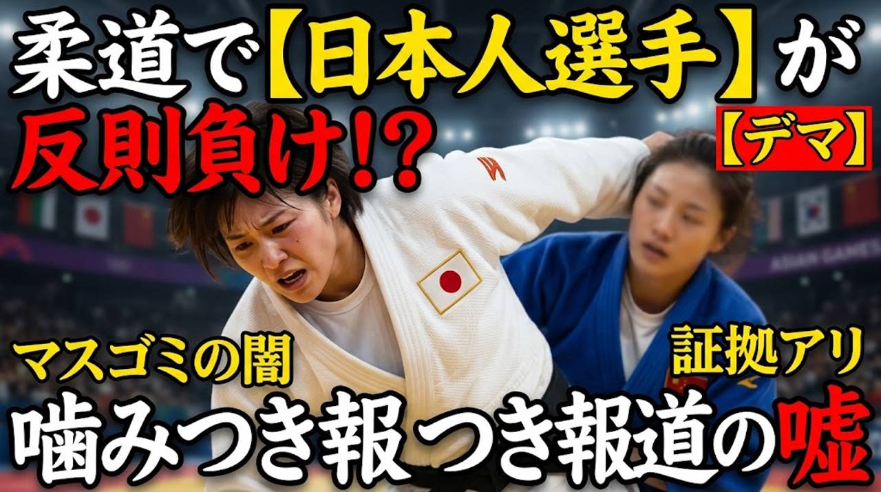 アジア大会柔道の前田凛・Yahoo!ニュースがデマを配信